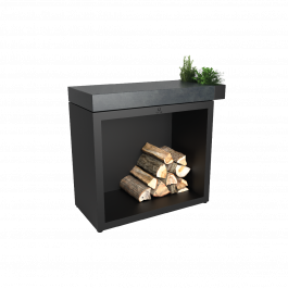 OFYR Butcher Block Storage 90 Black Keramik Dunkelgrau