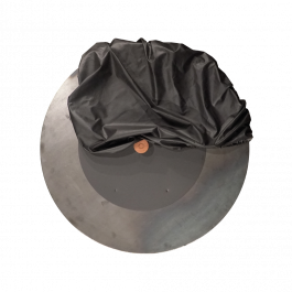 Löschdeckel + Soft Schutzdeckel Schwarz 85 Set
