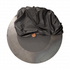 Löschdeckel + Soft Schutzdeckel Schwarz 100 Set